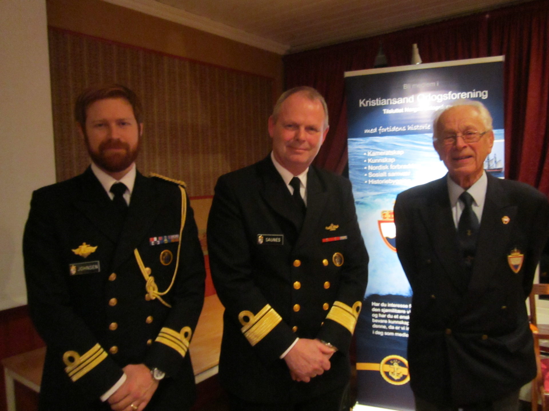Besøk av Lars Saunes Generalinspektør for Sjøforsvaret
